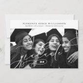 Kalligrafie Afstuderen 2 Foto College Afstuderen Aankondiging (Voorkant)