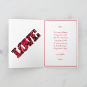 Kalligrafie bloementrendy moderne foto Moederdag Kaart (Binnen)