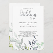 Kalligrafie Botanische Bruiloft elegant