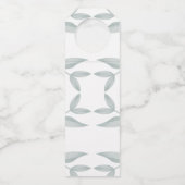 Kalligrafie Botanische bruiloft Welkom Flessenhanger (Achterkant)