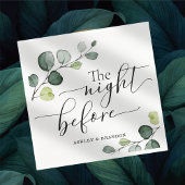 Kalligrafie De Nacht Voor Servetten