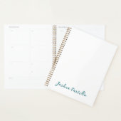 Kalligrafie Eenvoudig Gewone Professionele Naam Planner (Display)
