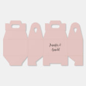 Kalligrafie Elegant Schattige Plain Bedankdoosjes (Ongevouwen)