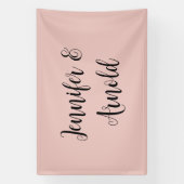 Kalligrafie Elegant Schattige Plain Spandoek (Verticaal)