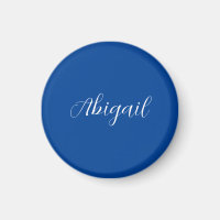 Kalligrafie Elegante Blauwe Witte Gewone Eenvoudig