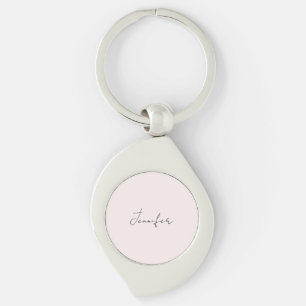 Kalligrafie Elegante Pastel Kleur Eenvoudig Simpel Sleutelhanger