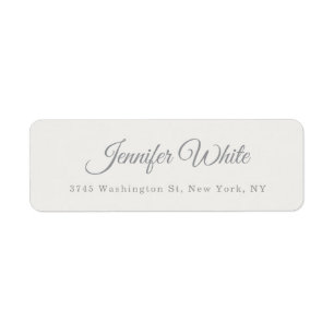 Kalligrafie Elegante Pastel Kleur Krachtig Retro Etiket