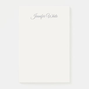 Kalligrafie Elegante Pastel Kleur Krachtig Retro Post-it® Notes