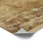 kalligrafie en botervliegen poster (Hoek)