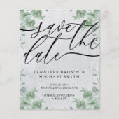 Kalligrafie Eucalyptus budget speciale dag Flyer (Voorkant)