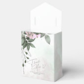 Kalligrafie Floral Hartelijk dank Hartelijk dank. Bedankdoosjes (Geopend)