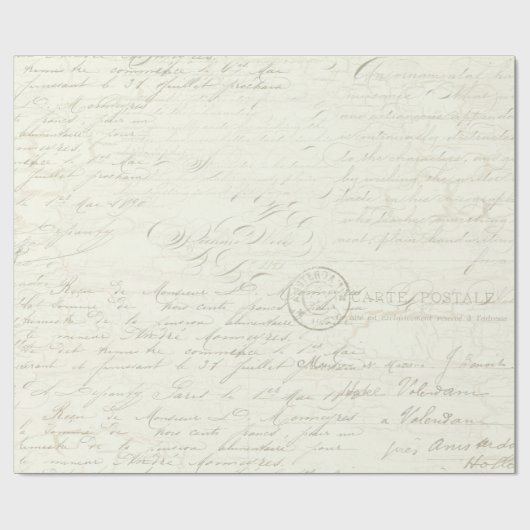  kalligrafie Handgeschreven Script-decoupage Cadeaupapier (Vlak)