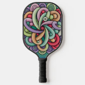 kalligrafie, handschrift pickleball paddle (Voorkant)