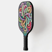 kalligrafie, handschrift pickleball paddle (Links)