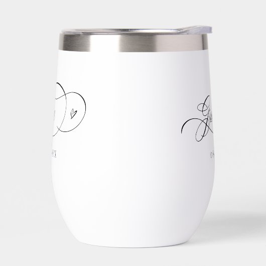  kalligrafie harten bruidegom zwart ID1025 (Links)