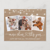 Kalligrafie Hartlichten Kraft Meer Cheer 3 Foto Briefkaart (Voorkant)