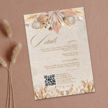 Kalligrafie Herfst Boho Script Wedding Details