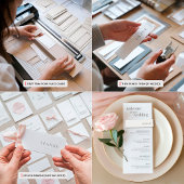 Kalligrafie Huwelijksnaam Tag Tafel Menu Kaarten