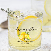 Kalligrafie Ink Waterverf Citroenen Limoncello Whisky Glas