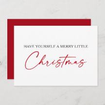 Kalligrafie Inkt Pen Minimale kerstviering