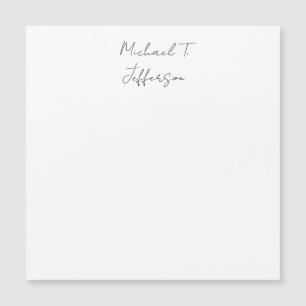 Kalligrafie Klassiek Elegant Plain Eenvoudige Kaar