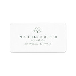 kalligrafie klassiek etiket