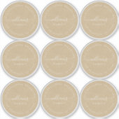  kalligrafie Kraft 6 cm 2,36 inch Sticker (Voorkant)