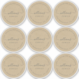 kalligrafie Kraft 6 cm 2,36 inch Sticker