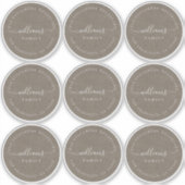 kalligrafie Kraft 6 cm 2,36 inch Sticker (Voorkant)