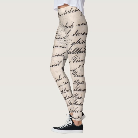 Kalligrafie Leggings (Links)
