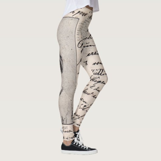 Kalligrafie Leggings (Rechts)