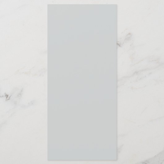 Kalligrafie Menu (Achterkant)