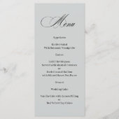 Kalligrafie Menu (Voorkant)