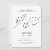 Kalligrafie nog steeds de ene trouwgelofte vernieu kaart (Voorkant)