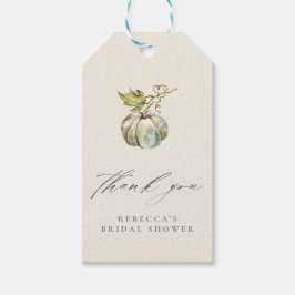 Kalligrafie Pompoen Bruiloft Feest Dank Je Cadeaulabel