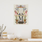 kalligrafie poster (Keuken)