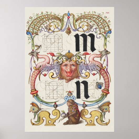  kalligrafie poster (Voorkant)