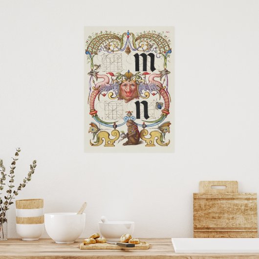  kalligrafie poster (Keuken)