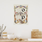  kalligrafie poster (Keuken)