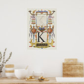  kalligrafie poster (Keuken)