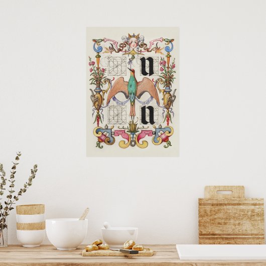  kalligrafie poster (Keuken)