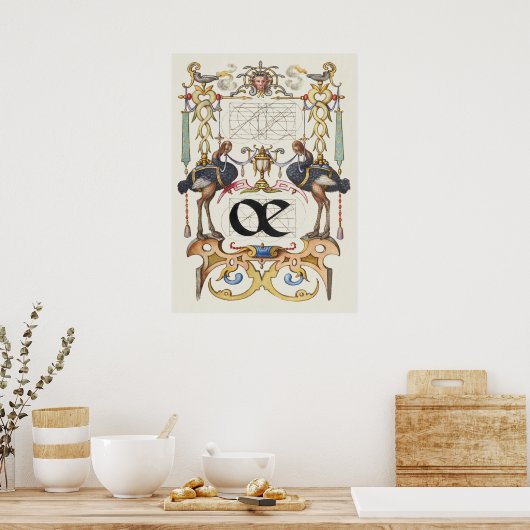 kalligrafie poster (Keuken)