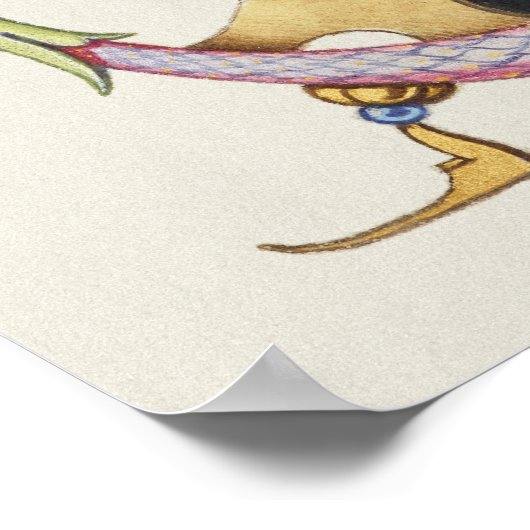  kalligrafie poster (Hoek)