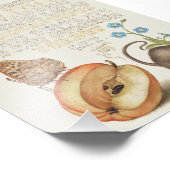  kalligrafie prints muis en peer foto afdruk (Hoek)