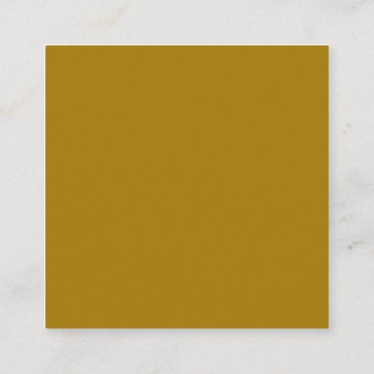 Kalligrafie Professioneel Elegant Goud Kleur Informatiekaartje (Achterkant)