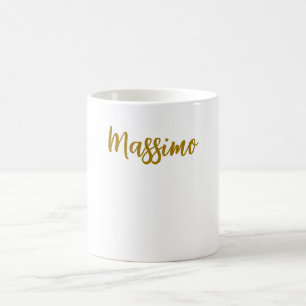 Kalligrafie Professioneel Elegant Gouden Kleur Koffiemok
