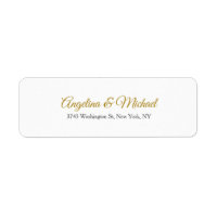 Kalligrafie Professionele Elegante Gouden Kleur