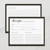 Kalligrafie Recept Vrijgezellenfeest Behuizing Kaa (Voorkant / Achterkant)