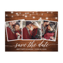 Kalligrafie Rustige houten lichten sparen de datum