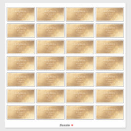 Kalligrafie Schrift DIY Gastadres Nepgoud Sticker
